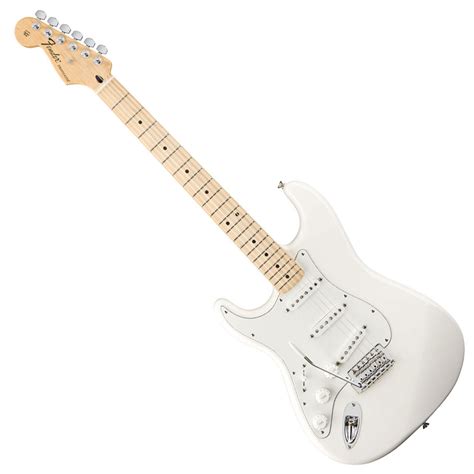 Fender Standard Stratocaster Left Handed Electric Guitar Arctic White